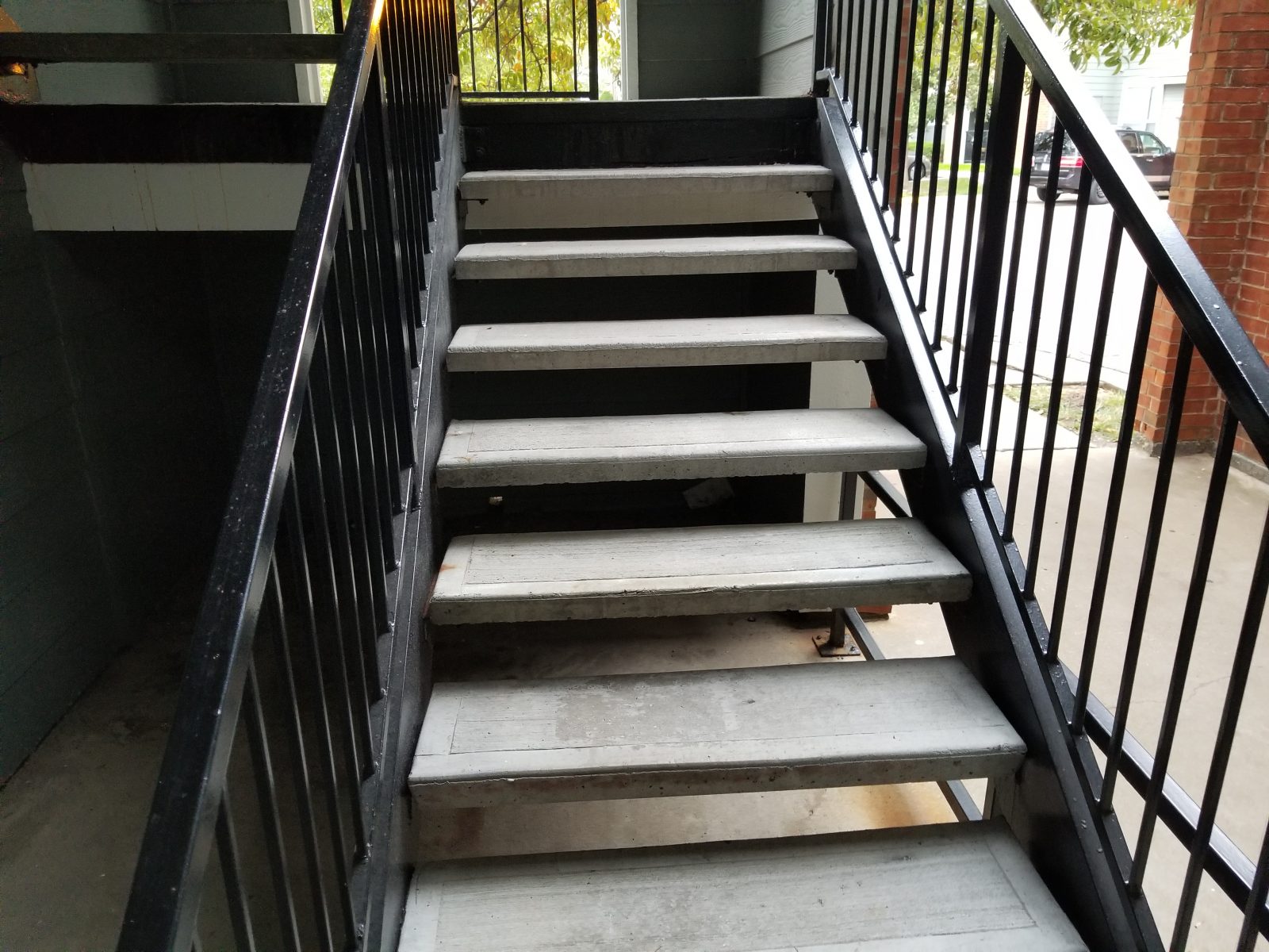 Kanas City Concrete Stairs Stair Treads Mobile Welding