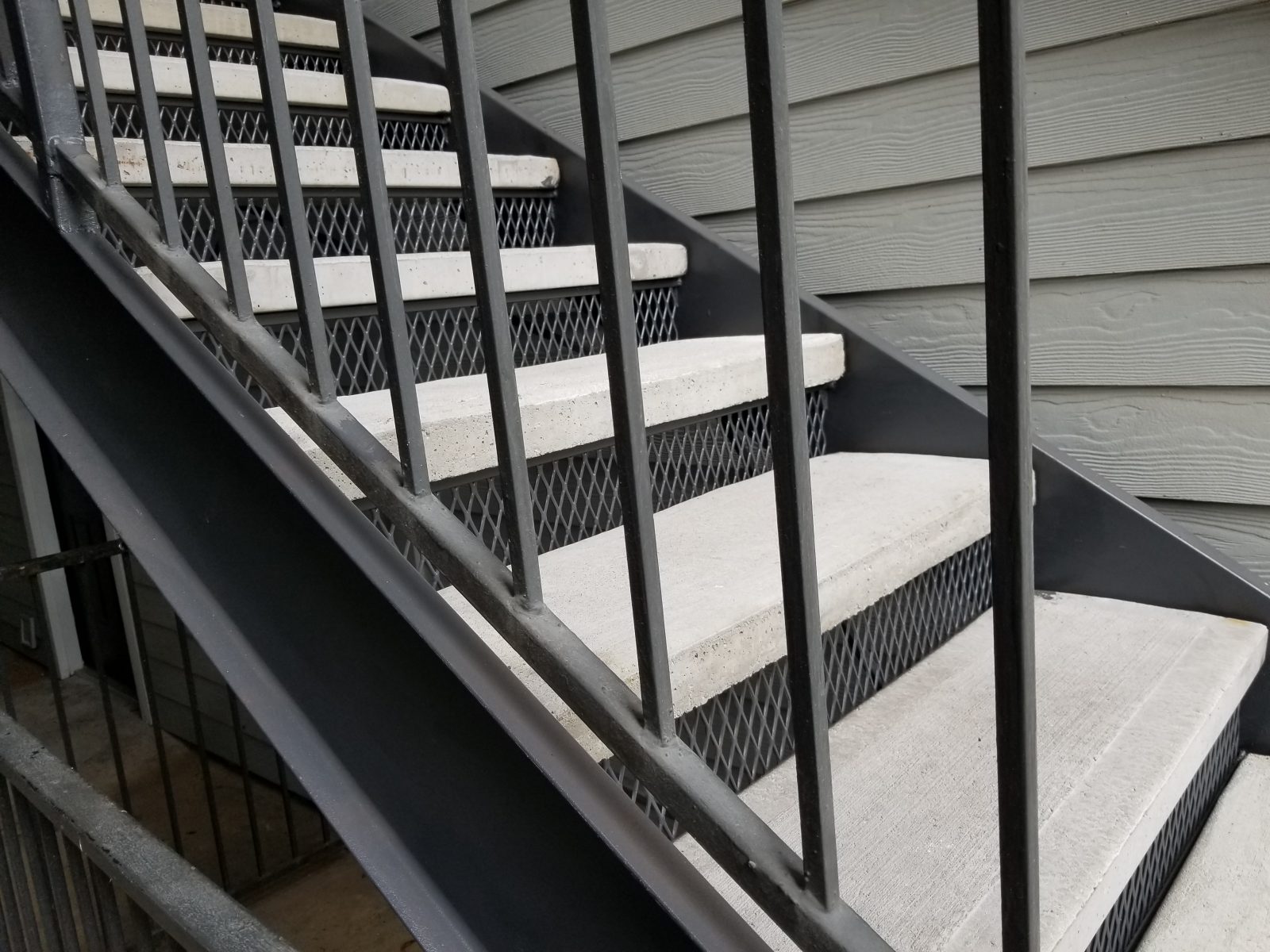 Kanas City Concrete Stairs Stair Treads Mobile Welding